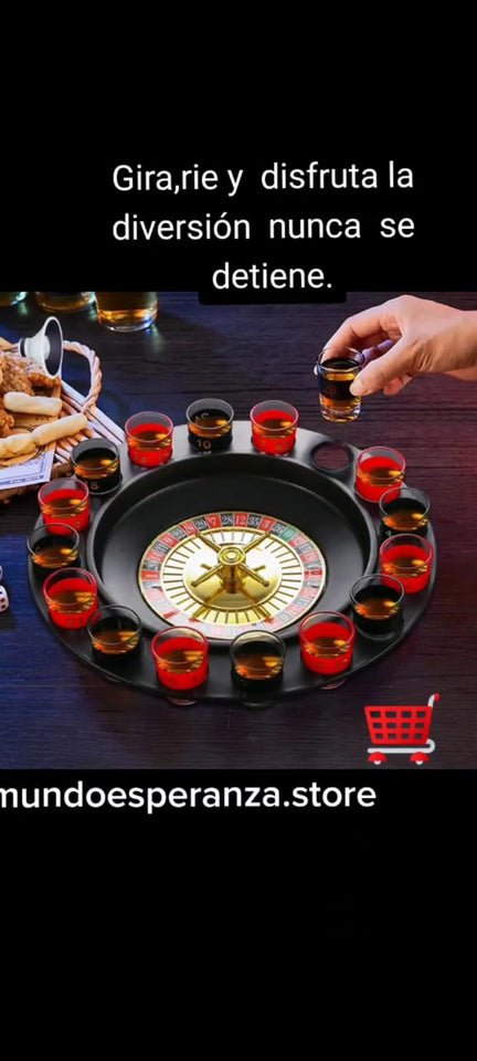 RULETA JUERGUERA ¡ GARANTIZA LA  DIVERSIÓN  DE  TUS  FIESTAS!